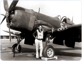 Charles Woodbury and Plane
